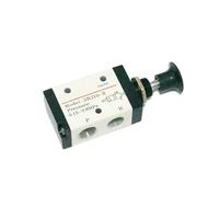 1pc 3 Port 2 Position 3R210-08 Air Pneumatic Pull Valve 1/4" BSPP Hand Operated Lever Control Manual Solenoid Valve