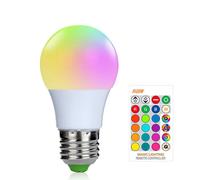 1pc 3 W LED Smart Bulbs 200-250 lm E26 / E27 1 LED Beads SMD 5050 Smart Dimmable Remote-Controlled RGBW 85-265 V / RoHS / CE Certified / FCC
