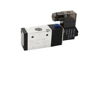 1pc 3 Way 2 Position Pneumatic Control Valve Solenoid Valves - 3V110-06, 3V210-08, 3V310-10, 4V410-15 - DC 12V, DC 24V(DC12 3V310-10)