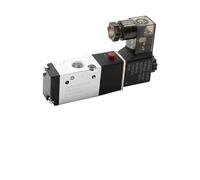 1pc 3 Way 2 Position Pneumatic Control Valve Solenoid Valves - Compatible with 3V110-06, 3V210-08, 3V310-10, 4V410-15(AC220 3V110-06)