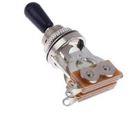 1Pc 3 Way Short Straight Guitar Toggle Converter Selector With Brass Hat For Electric Guitars Pickups Converter Control Parts(A)