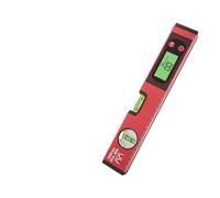 1pc 30/40/50cm Electronic Digital Display Level Ruler Magnetic Angle Meter Aluminum Alloy Level Protractor Inclinometer(Red 50cm)