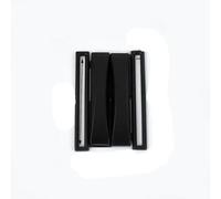 1Pc 30-70mm Metal Button Coat Belt Buckle Down Connector Clasp Pants Garment Decoration Hook Sewing Accessories-Black-60mm