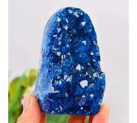 1pc 300-400g Random Blue Quartz Crystal Home Decoration