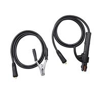 1PC 300A Stick Welding Electrode Holder Cable 1.5M Cable Connector for ARC Inverter Welder