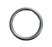 1pc 304 SS Seamless O Rings - 100MM, 120MM, 150MM - Smooth Solid Metal Rings for Yoga, Fitness, Marine, and Hammock Use(M16*120)