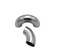 1pc 304 Stainless Steel 2.5" 63mm OD Weld 90 Degree Elbow Pipe Fitting homebew Industrial Grade