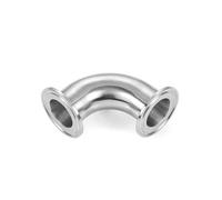 1pc 304 Stainless Steel 45 Degree Elbow Pipe Fitting OD 63 x Flange 77.5 MQXFCZUX