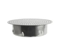 1pc 304 Stainless Steel Drain Stopper for Bathroom and Outdoor Use - High Flow Drainage Plug for PVC Pipes(180tubes)