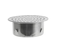 1pc 304 Stainless Steel Drain Stopper for Bathroom and Outdoor Use - High Flow Drainage Plug for PVC Pipes(90tubes)
