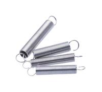 1pc 304 Stainless Steel Extension Springs with Hook Ends - 0.5mm Wire Diameter, 3-6mm Outer Diameter, Length 20-300mm(0.5mm*6mm-15mm)
