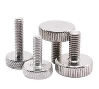 1pc 304 Stainless Steel Knurled Flat Head Screws M3-M10 | Durable Fasteners for Industrial Applications(5 M6 x 1.0 x 20mm)