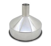 1pc 304 Stainless Steel Large Funnel with Filter for Wine and Oil, Extra Large Industrial Hopper