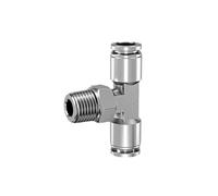 1PC 304 Stainless Steel Pneumatic Hose Fitting PLF, PB, PD Air Tube Connector 1/8 1/4 3/8 1/2 BSP Quick Release Pipe Fittings(6-03 (6mm-3l8),PB)