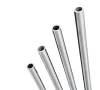 1PC 304 Stainless Steel Precision Tube Round Pipe | Internal External Polishing Outer Diameter 6 8 9 10mm Inner Diameter 9 8 7 6 5 4 3(OD9mm ID6mm,50cm x1pcs)