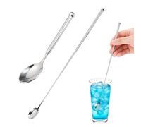 1PC 304 Stainless Steel Telescopic Extendable Spoon Teaspoons Tea Spoons Dessert Spoons for Coffee Tea Ice Cream Dessert in Home Kitchen