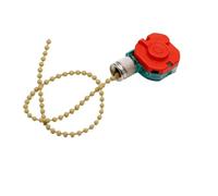 1pc 3089TR-2 Ceiling Fan Light Lamp Replacement Parts 3position 4 Wire Pull Chain Control light Switches pull switch