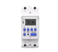 1pc 30A_48V AC DC Din Rail single phase Weekly 7 Days Programmable Digital TIME SWITCH Relay Timer