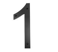 1pc 30cm Large Outdoor Floating House Number Sign A Timeless Accent For Door Numbers Building Identity Street Address(No.1)