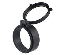 1pc 30mm-69mm Transparent Rifle Scope Lens Cover Flip Up Quick Spring Protection Cap Objective Lense Lid For Airsoft Hunting Rifle (Color : 62mm)