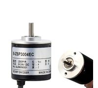 1pc 30mm Incremental Encoder 4mm Shaft Rotary Switch A B Z Phases 100 200 360 400 500 PPR 8-24VDC(ZSP3004-100PPR,Voltage output)