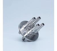 1pc 316L Stainless Steel GL45 Feedstock Adaptor Cap for Fermentation Tanks - Customizable Two/Three/Four-Way Options(M 4-Way)