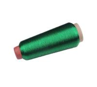 1pc 3200M Gold Silver Thread Computer Embroidery Wire DIY Manual Cross Stitch Metal WireGold Yarn Woven Line(Green)