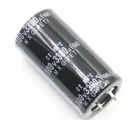 1pc 3300uF 100V 3300MFD 100WV Aluminum Electrolytic Capacitor 25 * 45mm Snap In 3300mf100v 3300uf100v 100v3300mf 100v3300uf AUOQKQUT