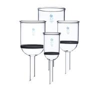 1PC 35ml to 1000ml Lab Buchner Funnel G3 Coarse Filter Sand Core Sintered Funnel Lab Glassware (G1/G2/G4/G5 Interchangeable )(250ml)