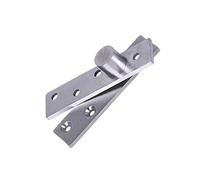 1Pc 360° Swivel Eccentric Shaft Upper Lower Pivot Hinge