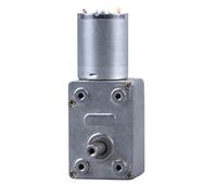 1pc 370 Slow Rotating Micro Motor 6V DC Low RPM Worm Gear Reversible Motor for DIY - High Torque & Metal Gear(90rpm 24v)