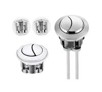 1PC 38mm Dual Flush Toilet Push Button Water Saving Universal Adjustable Replacement for Cistern for The Tank