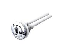 1PC 38mm Dual Flush Toilet Tank Push Button - Durable ABS Electroplated Water Tank Valve Replacement