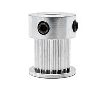 1PC 3D Printer Parts GT2 12Tooth Bore 4/5mm Belt Width 6/10/15mm Open Synchronous 2GT Timing Pulley 2MGT Wheel Gear Part(Bore 4mm,Belt Width 6mm)