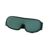 1pc 3D Sleeping Eye Mask, Lights Blockout Sleep Mask for Men Women, Memory Foam Eye Cover for Travel/Nap/Night Sleeping, Co(Green)