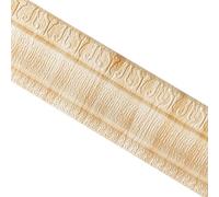 1pc 3D Wall Edging Foam Baseboard Trim - Self-Adhesive Skirting Boards, 2.3 Meters Length, 7.8Cm Width for Home Decoration(Golden)