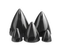 1pc 3K Processing Control 3 Blades Carbon Fiber Spinner 2.25"/2.50"/3.25"/3.5"/3.75"/4.5"/4.75" Fit For Aircraft(95mm 3.75 inch)