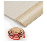 1pc 3metersX3.5cm Professional Carpet to Tile Floor Transition Strip Self Adhesive Cuttable Threshold Cover Household Doorway Suitable for Connecting Floor Gaps(Maple Wood Grain)