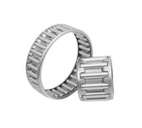 1pc 3mm ID Caged Needle Roller Bearing, OD 7mm, Width 9mm, 3x7x9mm