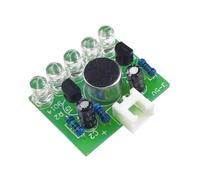 1pc 3V-5.5V Voice Activated Control Lamp Melody Light Module DIY Electronic Funny Kit Production Suite Learning PCB Laboratory