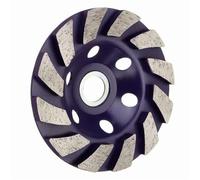 1PC 4" (100mm) Diamond Cup Grinding Wheel - Bowl Shape for Concrete, Granite & Ceramic Power Tool Disc