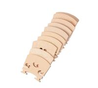 1PC 4/4 3/4 1/2 1/4 1/8 Fiddle Maple Bridges Acoustic Electric Violin Replacment Fiddle Accessories (Color : 5PCS 4-4)