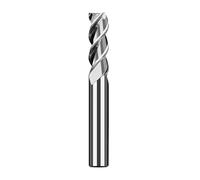 1pc 4 5 6 8 10mm Aluminium Copper Machining Carbide Flat End Mills HRC55 3 Flutes Lathe Tools Tungsten Steel Milling Cutter(D8xD8x35x100L,5pcs HRC55 3F)