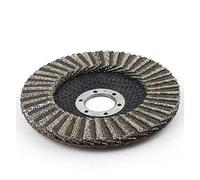 1pc 4.5 Inch Diamond Electroplated Flap Disc Polishing Wheels for Grinder - Grit 60#-400# - for Metal, Glass, Stone(60Grit)