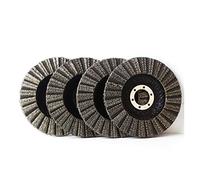 1PC 4.5 Inch Diamond Electroplated Flap Disc - Polishing Wheels for Metal, Glass, Stone, Concrete, and Ceramics(Grit 60-100-200-400)