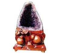 1pc 4-5kg Brazilian Amethyst Cave Gemstone Crystal Cluster Decoration Gift Gemstone Stone