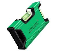 1pc 4/6/7.8Inch Magnetic Torpedos Level and Ruler, 180/90 Degree Bubble,Aluminum Alloy Bubble Levels Measurement Tool(105mm)