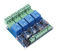 1pc 4 Channel Relay Module Board STM8S103F3 Microcontroller RS485 Communication
