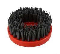 1PC 4 Inch Nylon Silicon Carbon Abrasive Brush M10 Thread for Stone Granite Polishing Rust Paint Removal Cleaning Tool Red(1000#)