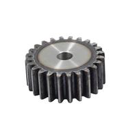 1Pc 4 Mod Spur Gear 4M 10/11/12/13/14/15/16/17/18/19Tooth 45# Steel Thickness 40mm(4M 15T hole 12mm)